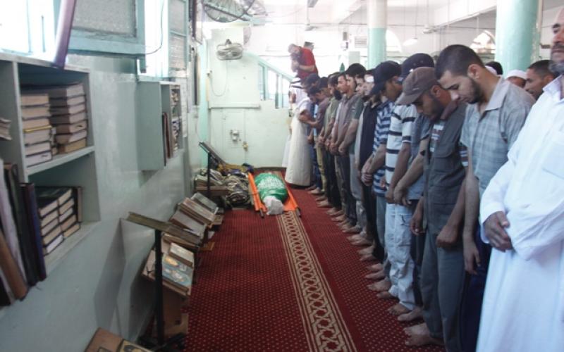 صور: تشييع الشهيدين الصوفي وعبد العال برفح