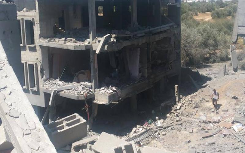 صور: تدمير حي عبد الغفور بخانيونس