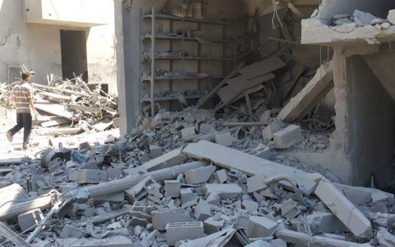صور: تدمير حي عبد الغفور بخانيونس