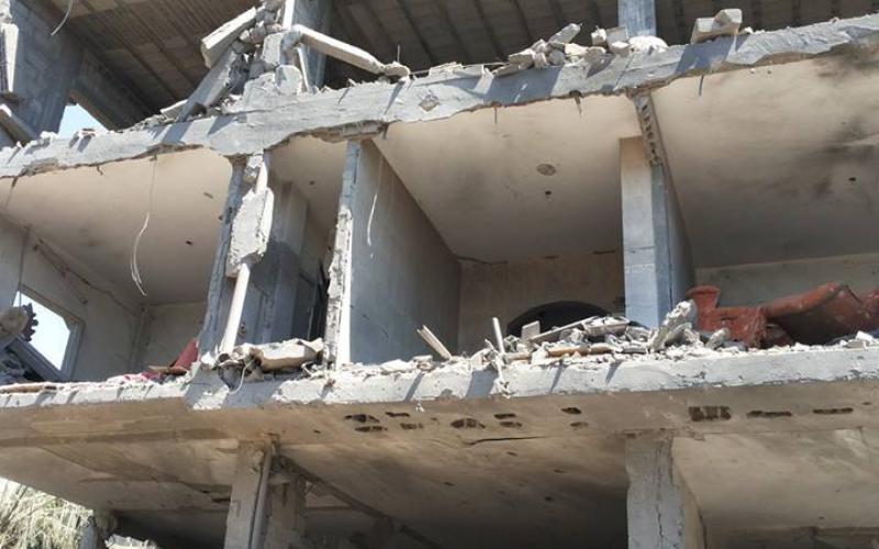 صور: تدمير حي عبد الغفور بخانيونس