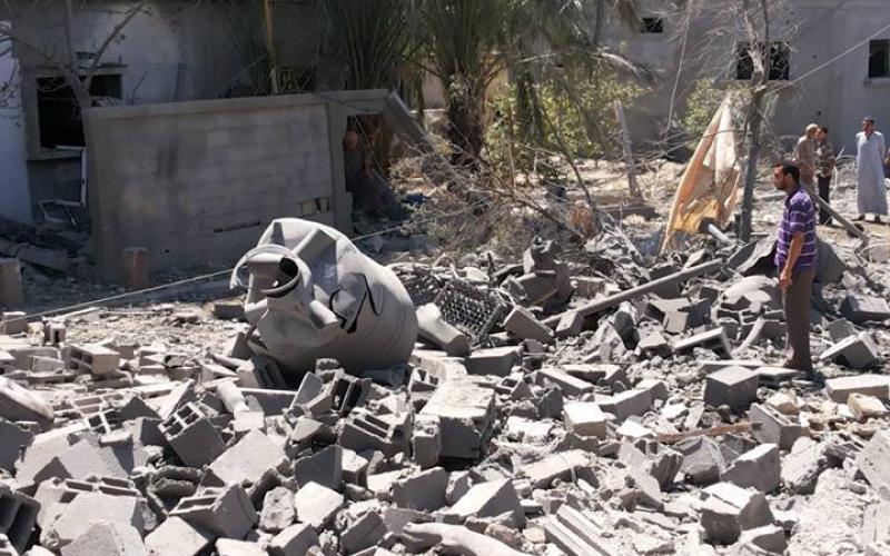 صور: تدمير حي عبد الغفور بخانيونس