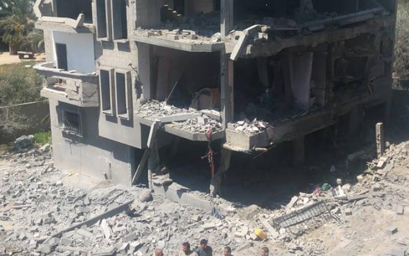 صور: تدمير حي عبد الغفور بخانيونس