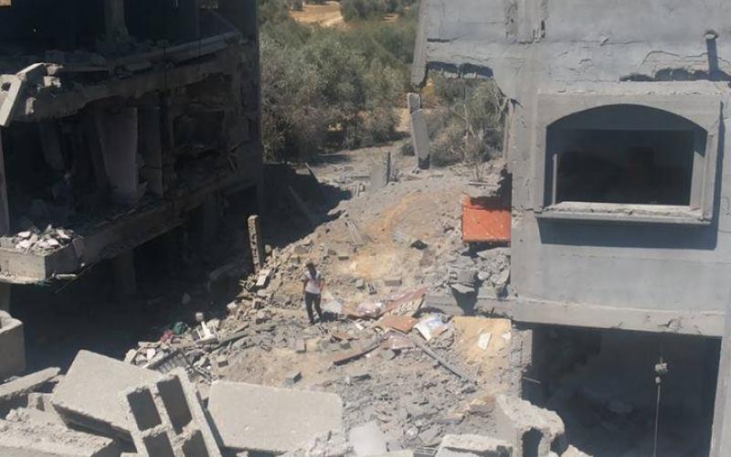 صور: تدمير حي عبد الغفور بخانيونس