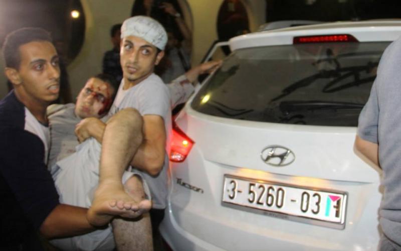 صور: شهيد بقصف سيارة صحفيين وسط غزة