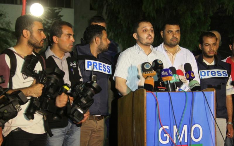 الغصين: استهداف الصحفيين دليل على وحشية الاحتلال