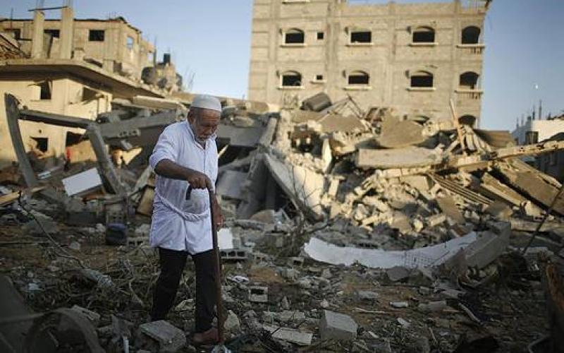 صور: مشاهد الدمار باستهداف منازل المواطنين