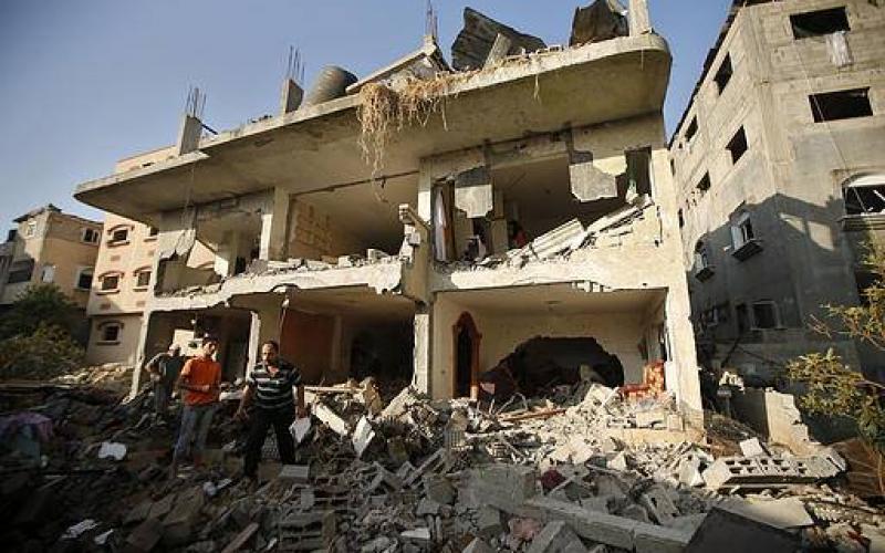 صور: مشاهد الدمار باستهداف منازل المواطنين