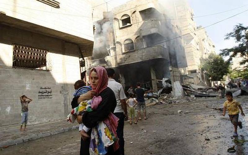 صور: مشاهد الدمار باستهداف منازل المواطنين