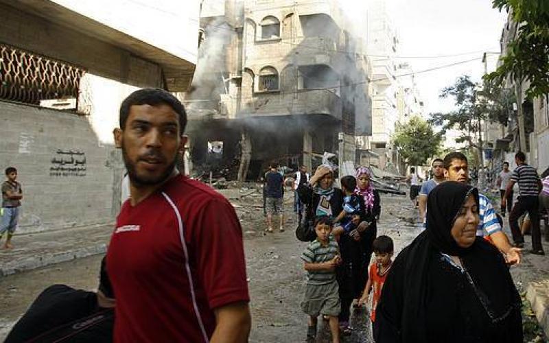 صور: مشاهد الدمار باستهداف منازل المواطنين