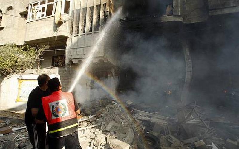 صور: مشاهد الدمار باستهداف منازل المواطنين