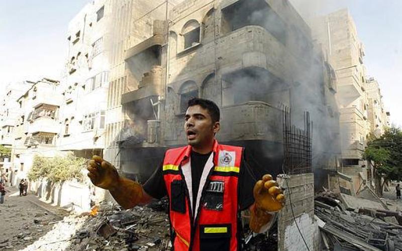 صور: مشاهد الدمار باستهداف منازل المواطنين