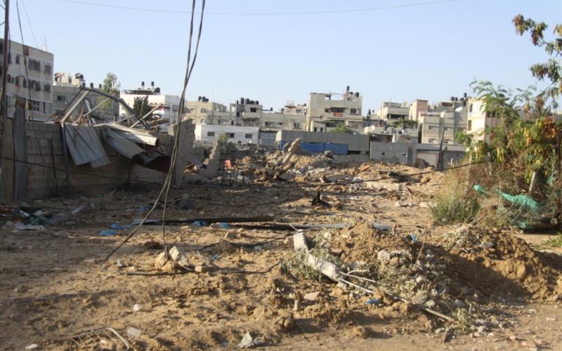 صور: آثار قصف منازل المواطنين شرق غزة