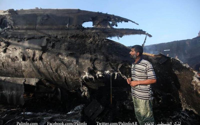 صور: استهداف الاحتلال لميناء غزة