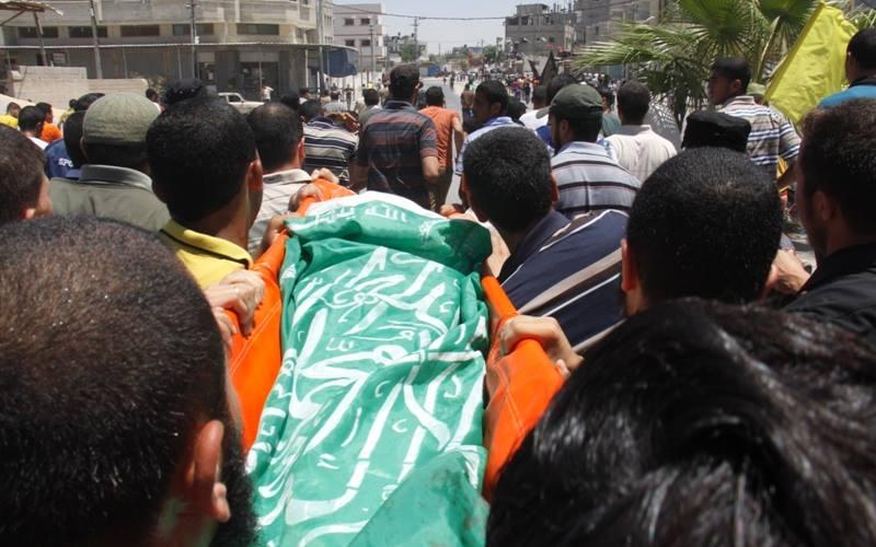 صور: الغزيون يشيعون شهدائهم