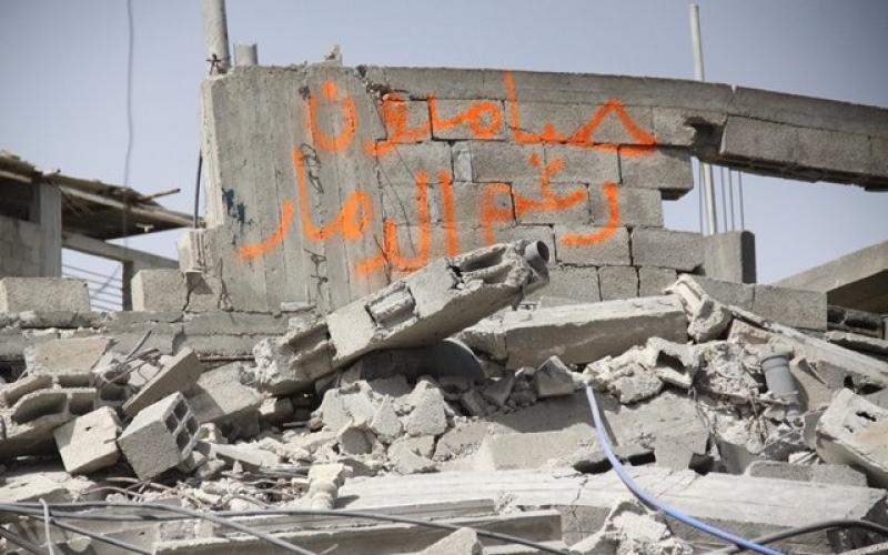صور: صواريخ الاحتلال تدمر جمعية الصلاح الخيرية