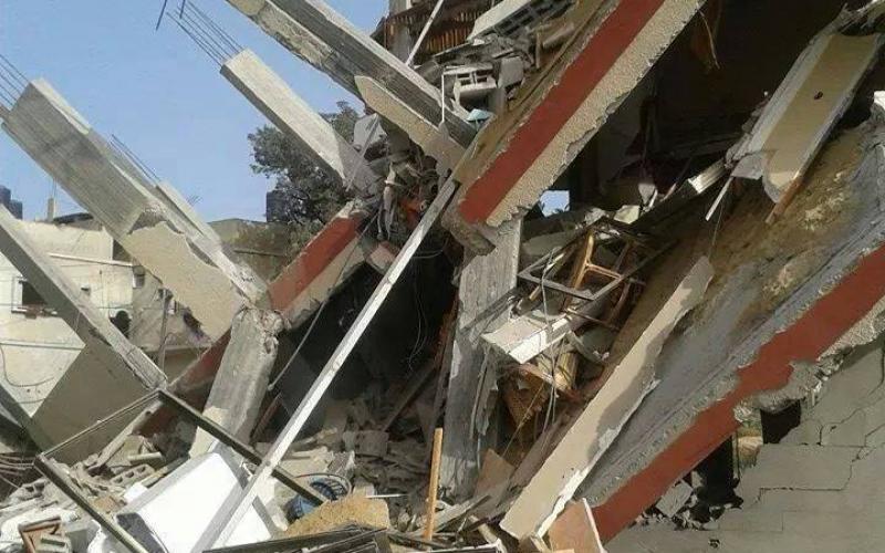 صور: تدمير منزل اصليح بخانيونس
