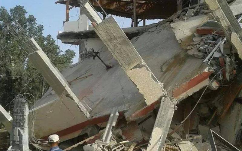 صور: تدمير منزل اصليح بخانيونس