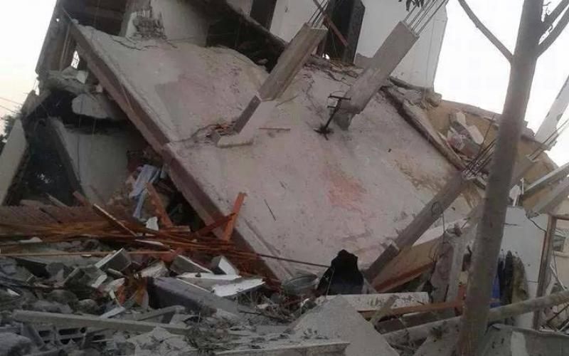 صور: تدمير منزل اصليح بخانيونس