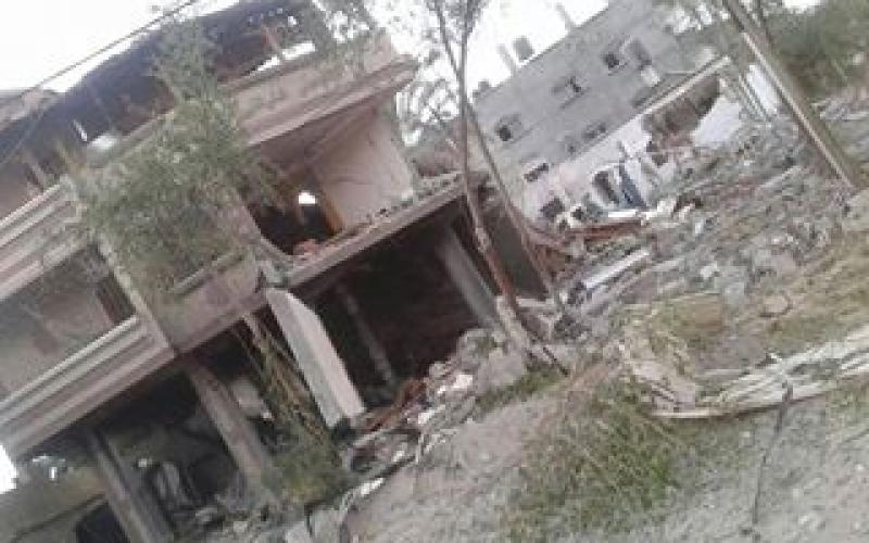 صور: تدمير منزل اصليح بخانيونس