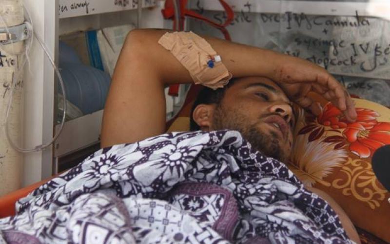 صور: إغلاق معبر رفح بعد إدخال 5 مصابين