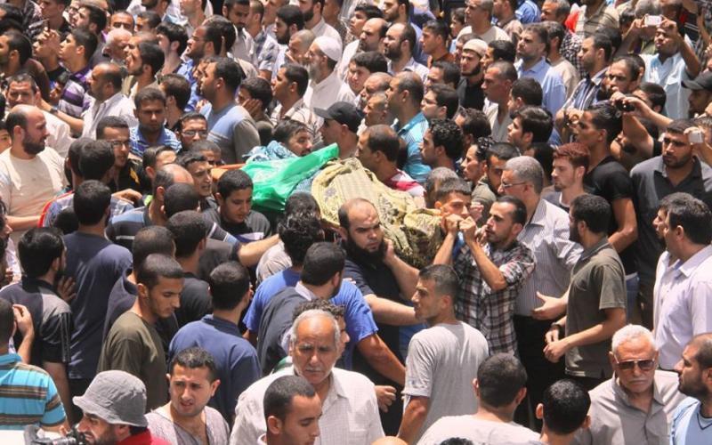 صور: تشييع جثامين مجزرة عائلة البطش بغزة