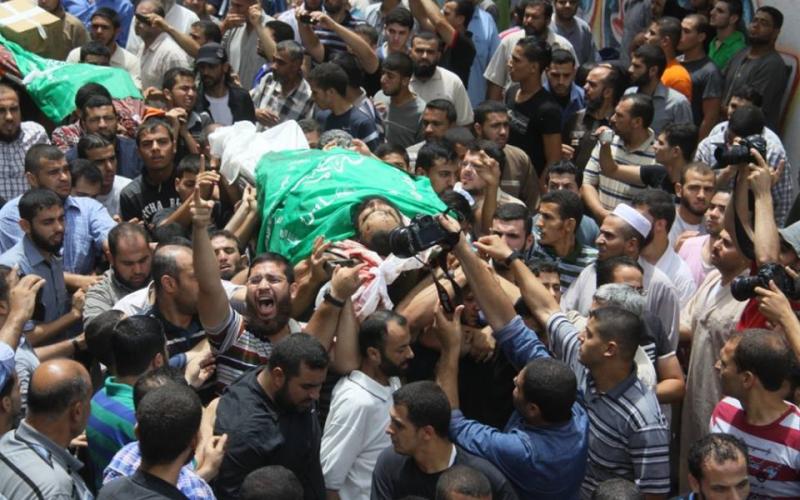 صور: تشييع جثامين مجزرة عائلة البطش بغزة