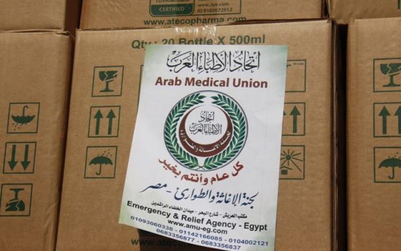 صور: وفد ومساعدات إماراتية تصل لقطاع غزة
