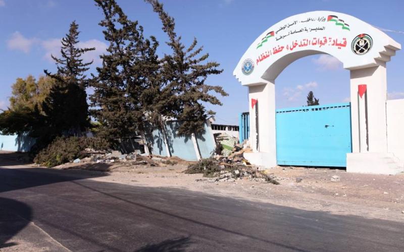 صور: آثار قصف مقر "الجوازات" بغزة