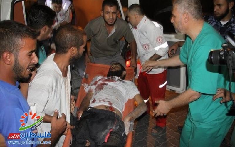 صور: شهداء وإصابات بقصف مواطنين بخانيونس