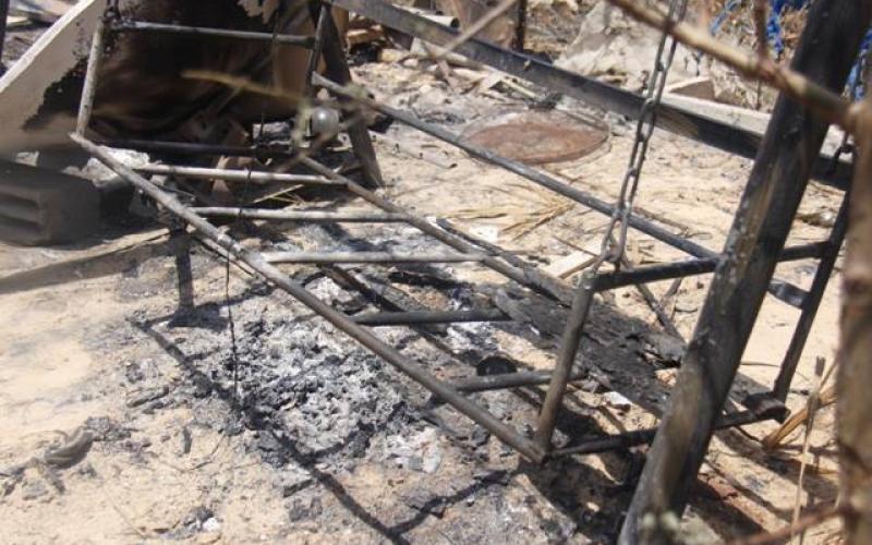 صور: جنازة عائلة "شيخ العيد" برفح