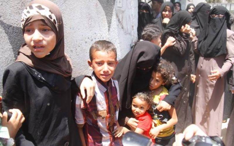 صور: جنازة عائلة "شيخ العيد" برفح