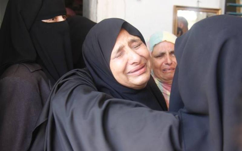 صور: جنازة عائلة "شيخ العيد" برفح
