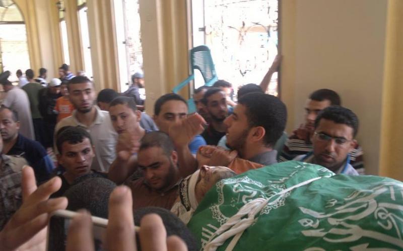 صور: تشييع الشهيد "حمدان" بالنصيرات