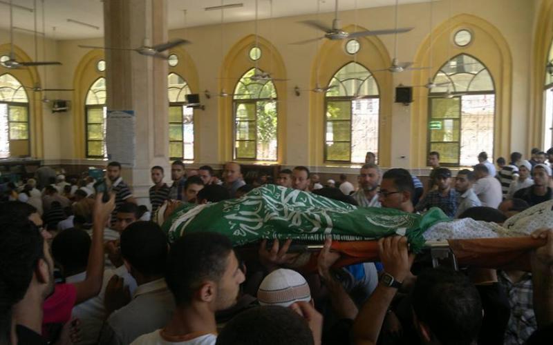 صور: تشييع الشهيد "حمدان" بالنصيرات