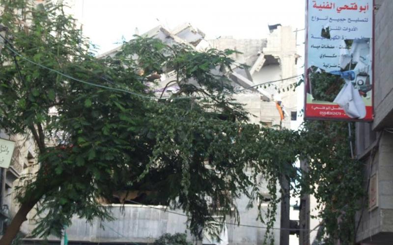 صور: قصف منزل عائلة "عيسى" في البريج