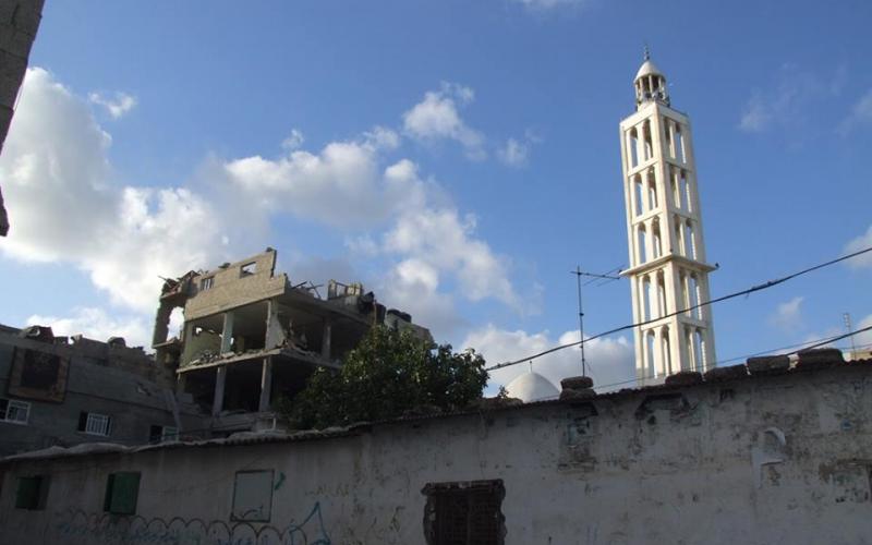 صور: قصف منزل عائلة "عيسى" في البريج