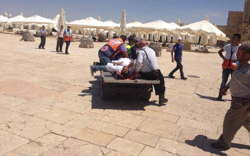 صور: مواجهات مع الاحتلال في الأقصى