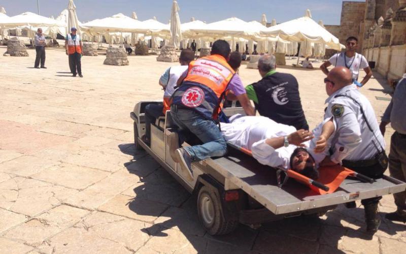 صور: مواجهات مع الاحتلال في الأقصى