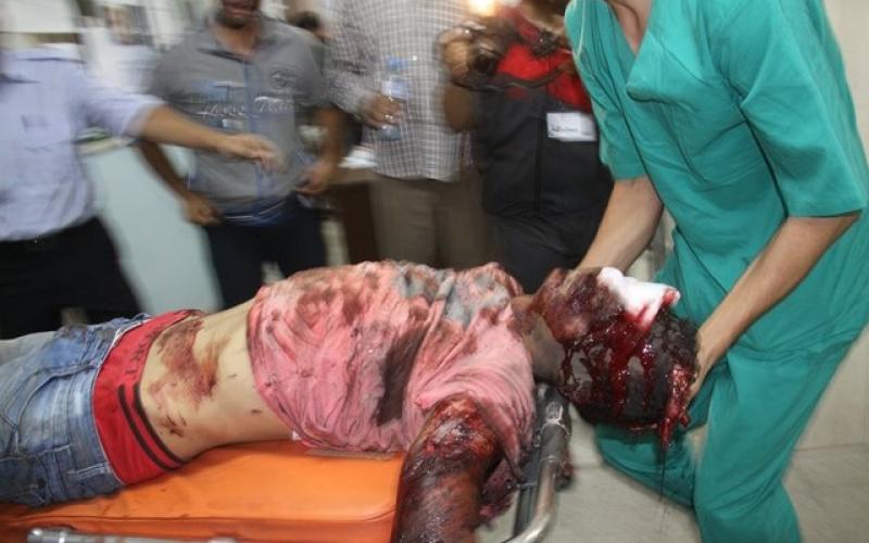 صور: مجزرة عائلة شعت في خانيونس