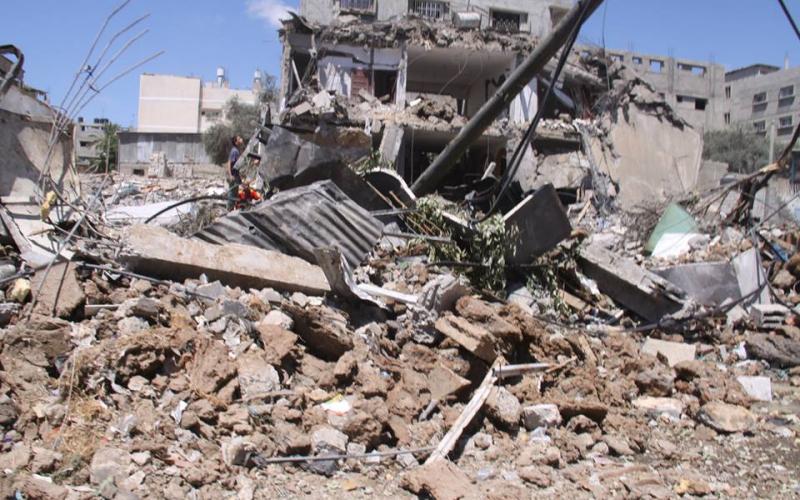 صور: القصف المدفعي على منازل المواطنين شرق غزة