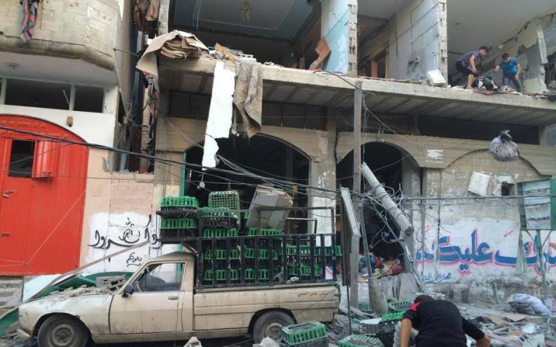 صور: القصف المدفعي على منازل المواطنين شرق غزة