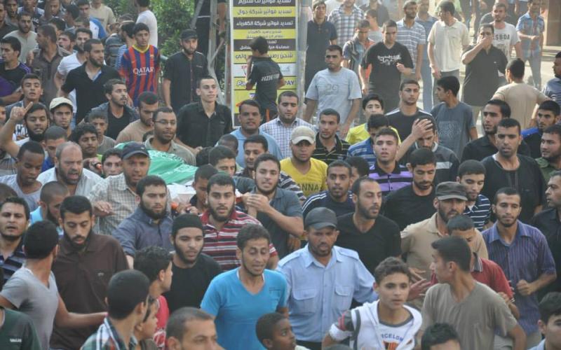 صور: تشييع جثامين 4 قساميين بدير البلح