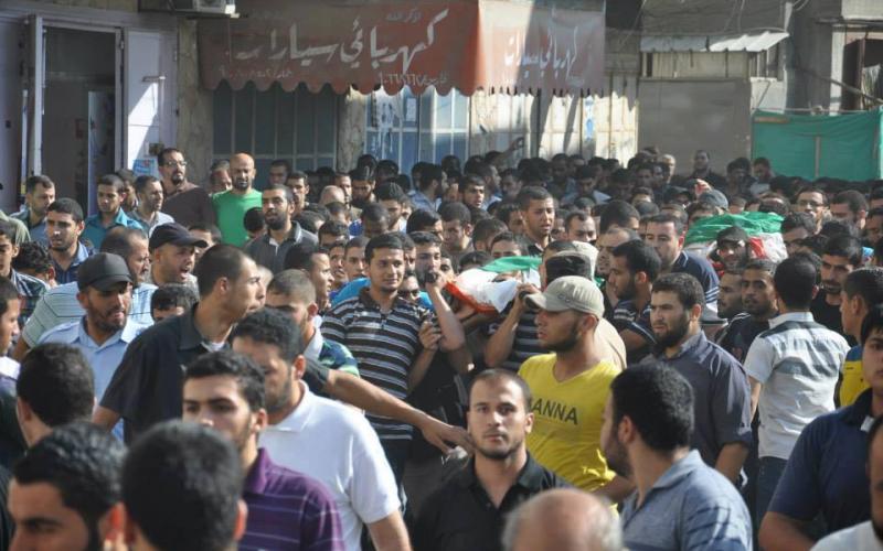 صور: تشييع جثامين 4 قساميين بدير البلح