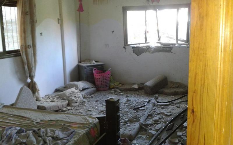 صور: القصف المدفعي على منازل المواطنين شرق غزة