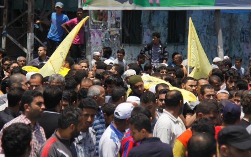 صور: رفح تشيع جثامين شهدائها