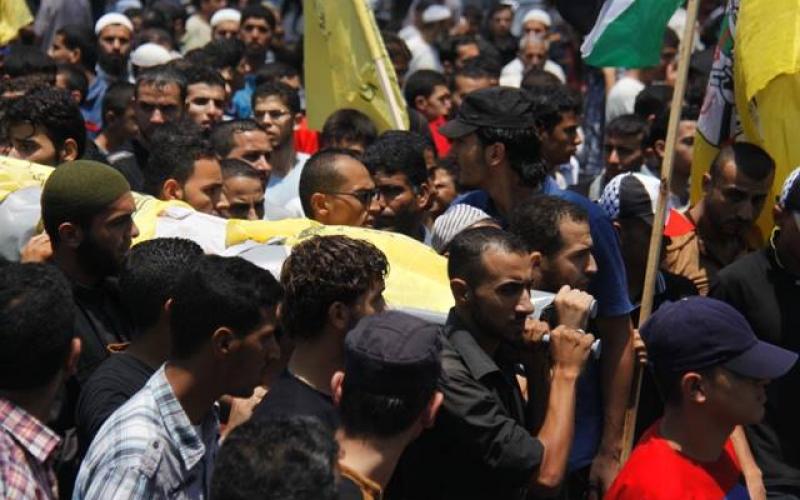 صور: رفح تشيع جثامين شهدائها