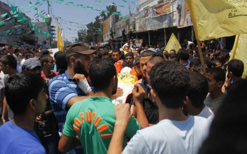 صور: رفح تشيع جثامين شهدائها