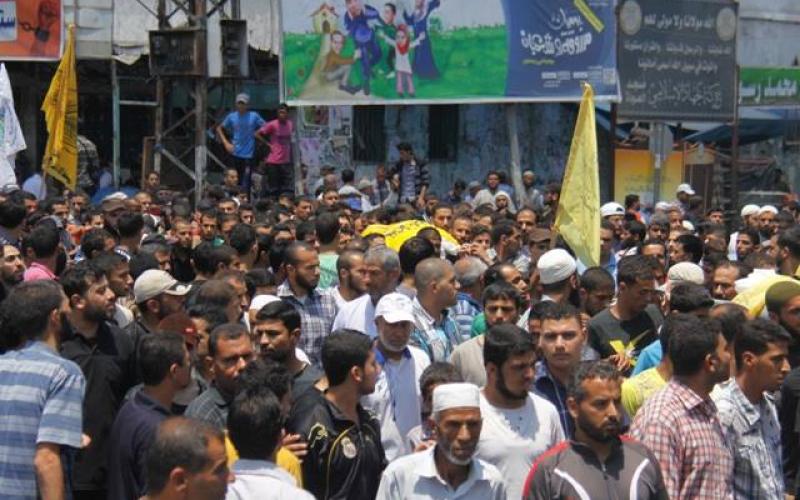 صور: رفح تشيع جثامين شهدائها