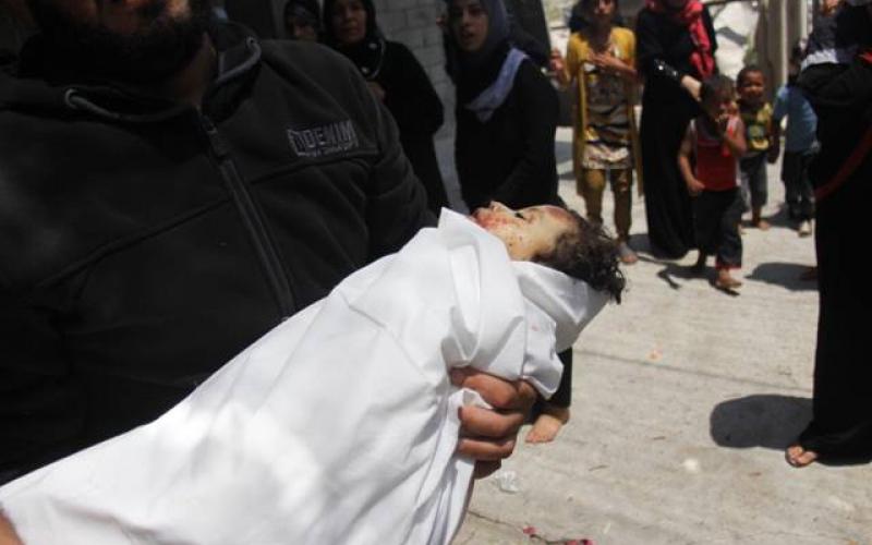 صور: مجرزة عائلة صيام جنوب قطاع غزة