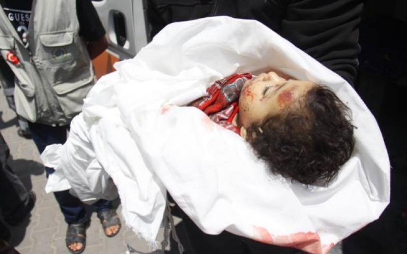 صور: مجرزة عائلة صيام جنوب قطاع غزة